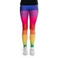 Produktbild: cosey - Neon Line Leggings (Einheitsgröße) - Design Neon Bunte Dreiecke