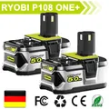 Produktbild: 2pack 18V 5.0Ah Lithium Akku für RYOBI One Plus RB18L50 P108 P107 P104 DE