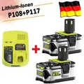 Produktbild: 2pack 5.0Ah 18V  Lithium Akku für RYOBI One Plus RB18L50 P108 P107 P104/Ladeg DE