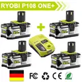 Produktbild: 4PCS 5.0Ah 18V  Lithium Akku für RYOBI One Plus RB18L50 P108 P107 P109/Ladege DE