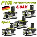 Produktbild: 5x 5.0Ah 18V  Lithium Akku für RYOBI One Plus RB18L50 P108 P104 P107 DE