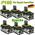 Produktbild: 6PC 7.0Ah 18V  Lithium Akku für RYOBI One Plus RB18L50 P108 P107 P104/DE