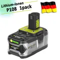 Produktbild: 1X 8.0Ah 18V Lithium  Akku für RYOBI One Plus RB18L50 P104 P107 P108 DE