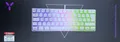 Produktbild: ISY IGK 3500-WT Multicolor Mini Gaming Tastatur Rubberdome QWERTZ Weiß NEU L3