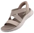 Produktbild: Skechers Slip Ins Sandale Beige in Gr. 41