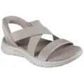 Produktbild: Skechers GO WALK FLEX SANDAL-GLIMMER UP Sandale Sommerschuh, Schlupfschuh mit Goga Mat Foatbed grau 41 EU