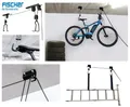 Produktbild: FISCHER Deckenlift 30kg Tragkraft Deckenlift Bike-Lift f. Fahrrad Pedelec E-Bike