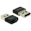 Produktbild: DeLOCK HDMI/USB-A USB-Grafikadapter Schwarz, Silber