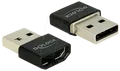 Produktbild: DELOCK 65680 - HDMI Adapter, HDMI A Buchse auf USB A Stecker