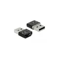 Produktbild: 65680 - Adapter HDMI-A Buchse > USB Typ-A Stecker schwarz
