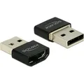Produktbild: DeLOCK hdmi-a female naar usb-a adapter (zwart)