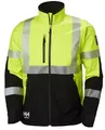 Produktbild: Helly Hansen ICU Softshell Jacket Color: 369 EN471 Yellow/Black Talla: XL