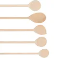 Produktbild: SOHFA 5er Kochlöffel Set aus Buchenholz: Küchenhelfer Set zum Kochen | lange Holzkochlöffel