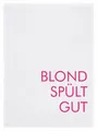 Produktbild: 17;30 HAMBURG GESCHIRRTUCH KÜCHENTUCH SPRUCH SIEBDRUCK BLOND SPÜLT GUT