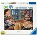Produktbild: Ravensburger Puzzle Erwachsenenpuzzle 500 Large Pieces - Gemütliche Leseecke, 500 Puzzleteile