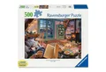 Produktbild: Ravensburger Puzzle Erwachsenenpuzzle 500 Large Pieces - Gemütliche Leseecke, 500 Puzzleteile