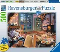 Produktbild: RAVENSBURGER PUZZLE*500 TEILE LARGE*GEMÜTLICHE LESEECKE*NEU+OVP