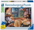 Produktbild: 4005556149674 Puzzle 2D: Przytulne miejsce 500el Ravensburger