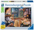 Produktbild: Ravensburger 14967 Gemütliche Leseecke Puzzle für Erwachsene 500 Large Pieces Te