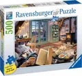Produktbild: Ravensburger Puzzle 14967 - Gemütliche Leseecke - 500 Teile Large Pieces, Puzzle
