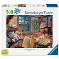 Produktbild: Ravensburger Puzzle 14967 - Gemütliche Leseecke - 500 Teile Large Pieces, Puzzle