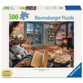 Produktbild: Ravensburger Puzzle Gemütliche Leseecke Erwachsenenpuzzle Large Pieces 500 Teile