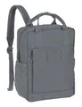 Produktbild: LÄSSIG Baby Wickelrucksack Wickeltasche Rucksack mit Wickelunterlage, Kinderwagenbefestigung, Flaschenhalter nachhaltig produziert/GRE Vividal Backpack anthracite