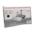 Produktbild: Doppler Schirmständer Sonnenschirmzubehör Balkon 49 x 27 cm Balkonhalterung stab