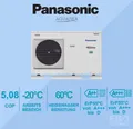 Produktbild: Wärmepumpe Luft Wasser PANASONIC HP 5-9kW Monoblok BAFA Einbau möglich