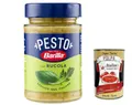 Produktbild: 3x Pesto Basilico e Rucola 190g | Glutenfreie Italienische Pasta-Sauce mit Basilikum und Rucola, Nudel-Soße, grünes Pesto + Italian Gourmet polpa 400g