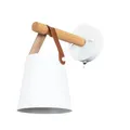 Produktbild: ARTE LAMP Wandleuchte Innen Rustikale Wandlampe für Schlafzimmer, Weiß, E27, dimmbar, 22 x 13 x 25 cm