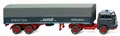 Produktbild: Wiking 051404 Spur H0 Pritschensattelzug (MAN Pausbacke) 