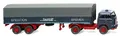Produktbild: Wiking 051404 H0 Pritschensattelzug (MAN Pausbacke) 