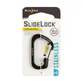 Produktbild: Nite Ize Karabiner Carabiner SlideLock, Schwarz, 2, NI-CSL2-01-R6
