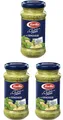 Produktbild: 3x Barilla Pesti alla Genovese pesto mit Basilikum 190 g aus italien Sauce Soße