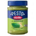 Produktbild: Pesto Genovese Barilla mit Basilikum Italienisch Parmesanreibe Dop Öl Evo Saucen