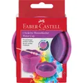 Produktbild: Faber-Castell Wasserbecher Clic&Go pink marble (181527)