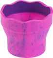 Produktbild: Faber-Castell 181527 Wasserbecher Clic&Go pink marble