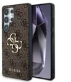 Produktbild: Guess PU 4G Metal Logo Back Cover für Samsung Galaxy S25 Ultra Brown