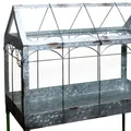 Produktbild: Esschert Design Gewächshaus mit auf Ständer 114 cm Metall Glas Deko klein Blumen