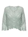 Produktbild: JdY Damen Jdynew Sun 3/4 Cropped KNT Noos Strickpullover, Jadeite, L EU