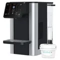 Produktbild: Aqua Optima Aurora Heißwasserspender, Kunststoffgehäuse, 3,8 l FÃ1/4llmenge, 2100 Watt - Schwarz/Silber