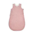 Produktbild: Ehrenkind® Ganzjahres-Schlafsack Rund mit Wollfüllung | 100% Bio-Baumwolle mit 100% Wolle Füllung Baby-Schlafsack | OEKO-TEX | Rose Melange 50/56