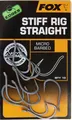 Produktbild: FOX International Karpfenhaken Fox Edges Armapoint Stiff Rig Straight Hooks - 10 Karpfenhaken