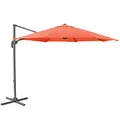 Produktbild: SVITA Sonnenschirm Ampelschirm Garten Terrasse Outdoor 360° Schirm Aluminium drehbar kippbar Gartenschirm Gartenmöbel Orange