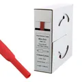 Produktbild: Offgridtec 5m Schrumpfschlauch mit Kleber 6,4mm > 3,2mm Schrumpfrate, Dual-Wand, Halogenfrei, Flammhemmend, Wasserdichte Kabelisolierung, Leicht zu Schneiden, Inklusive Spenderbox, rot