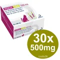 Produktbild: Porus One 30x500mg Unterst. Nierengesundheit von Katzen Nieren (2326,67 EUR/kg)