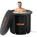 Produktbild: Eisbadewanne, 85 Cm Langes Tauchbecken Für Kaltwassertherapie Für Sportler, Tragbares Outdoor-eisfass-tauchbecken Zur Erholung, 330 L Aufblasbare Faltbadewanne Mit Abdeckung, Heim-eiskapsel - Vevor