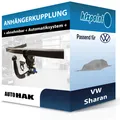 Produktbild: Für VW Sharan 06.2000-03.2010 AUTO HAK Anhängerkupplung abnehmbar AHK