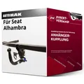 Produktbild: Für Seat Alhambra Typ 7V8/7V9 (Auto Hak) Anhängerkupplung vertikal abnehmbar neu